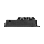 Prolongateur multiprise robuste, caoutchouc, Schuko IP44, 2 prises Schuko, boîtier ignifugé, profil