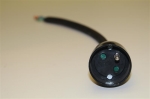 Mobile socket 2 poles + E 16A 250V~ Black