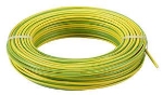 Vob 25 Green / Yellow (H07V-R) on a drum of 500m CPR class: ECA