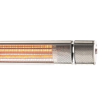 Muurkachel met Gouden buis 3000W met afstandsbediening IP65