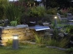 Arrock Granite 40 borne, granit, Poivre & Sel, E27, maximum 15W