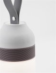 Maya Grey & White ABS & Iron Silicone Rubber Led 1.5 Watt 30lm 3000K IP20D: 7.7 H: 15 - 23cm