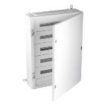 Coffret métallique IP40 120 modules (150mm) 5 rangee avec porte opaque + KITTT H910 x L670mm x d212m