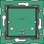 Enkelvoudige muurprint met connector voor Niko Home control