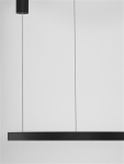 Elowen Triac dimmable sandy Black Aluminium & acrylic Led 77W 220V 3326lm 3000K IP20 up & down light