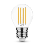 Led filament lamp bol - 4W - E27 - 4000K - 400lm
