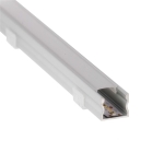 Led profiel New York geanodiseerd Aluminium Zilver 17 x 14.5mm (lengte van 2m)
