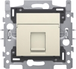 1 connexion RJ45 UTP cat5E, prêt pour l'alimentation PoE++, modèle plat, inclus socle 60 x 71mm avec