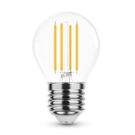 Led filament lamp bol - 4W - E27 - 2700K - 360° - 430lm