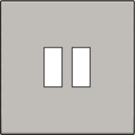 Afwerkingsset voor USB - lader Champagne