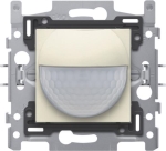 Détecteur de mouvement intérieur 180° avec contact de commutation 10A 230V 8m Creme