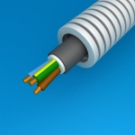 Tube précâblé xvb 3G2.5 diamètre 20mm en rouleau de 100m classe CPR: CCA s3d2a3
