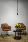 Lighr Eye® 90, pendant light, Gu10, pendant length 150cm, 1 x max. 6W, matt Black