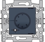 Electronic thermostat, Alu Grey coated