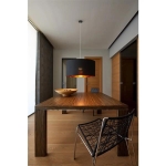 Fenda lamp shade, D455 / H280, Black / Copper