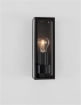 Sorren Anthracite die - casting Aluminium & clear glass Led E27 1 x 12W 220 - 240V IP65 Bulb exclude