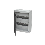 Enclosure Fix-o-Rail 150 2 rows 36 modules with transparent door