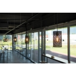 EuTrac 3 - fase rail adapter, Zwart inclusief draadstang en trekontlasting
