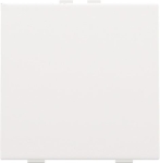 Bouton - poussoir simple pour Niko Home control White Steel