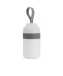 Maya Grey & White ABS & Iron Silicone Rubber Led 1.5 Watt 30lm 3000K IP20D: 7.7 H: 15 - 23cm
