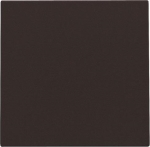 Afwerkingsset met kabeluitvoer voor blindplaat met trekontlasting dark Brown