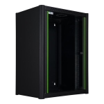 Logon wandrack 19" 16U breedte 600 x hoogte 823 x diepte 450mm Zwart