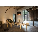 Fenda lamp shade, D455 / H280, Black / Copper