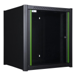 Logon Data Line rack single section 600 x 560 x 645mm 12u Zwart