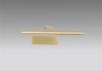 Painting lamp in brushed Brass