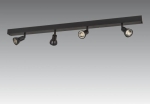 Ceiling lamp in brushed Bronze