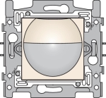 Détecteur de mouvement intérieur 180° avec contact de commutation 10A 230V 8m Creme