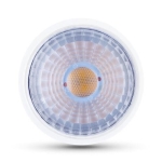 Led spot Alu - plastic 5W Gu10 60° 2700K 300lm B2 2 pieces