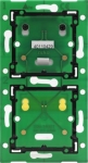 Tweevoudige verticale muurprint voor Niko Home control