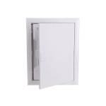 Inbouwkast UK600 2 rijen 24 modules uitbreidbaar tot 28 mod. met volle deur