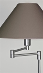 Leeslamp in Lichtbrons