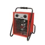 Aérotherme à usage industriel avec thermostat réglable 2500 - 500W IP24