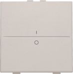 Touche simple avec marquage I et 0 pour interrupteur sans fil ou bouton-poussoir à 2 boutons Light G