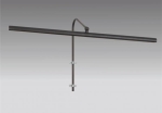 Painting lamp in brushed Bronze