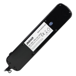 Bloc multiprise Noir avec interrupteurs marche / arrêt indépendants pour 6 prises, câble 3 x 1mm², l
