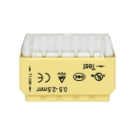 Sachet de 10 connecteur à 5 fils. pour fil 0,75 - 2,5 mm² CEI 300V / 24A