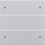 Afwerkingsset voor 4 - voudige potentiaalvrije drukknop 24V met Leds Sterling