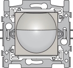 Détecteur de mouvement intérieur 180° avec contact de commutation 10A 230V 8mLg Light Grey