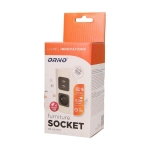 Under - cabinet electrical socket with Usb charger 1 x 230V 2 x Usb, 230V / 16A, Usb: 5Vdc / 2A