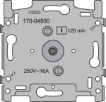 Socle pour minuterie bipolaire réglable jusqu'à 120 min 16A / 250Vac