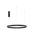 Elowen Triac dimmable sandy Black Aluminium & acrylic Led 77W 220V 3326lm 3000K IP20 up & down light