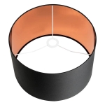 Fenda lamp shade, D455 / H280, Black / Copper