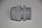 Cable gland metric thread 25mm Grey