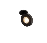 Clever recessed base large CI 24° 2700K mains dimmable textured Black