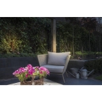 Big Nautilus Qpar51, buitenlamp met grondpin, Roestkleurig IP65 maximum 11W