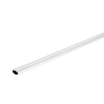 1 - rail afdekking, Wit 2m